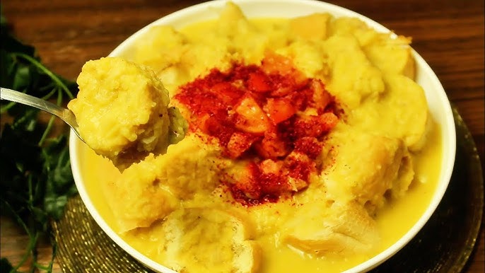 طريقة عمل فتة العدس بالعيش