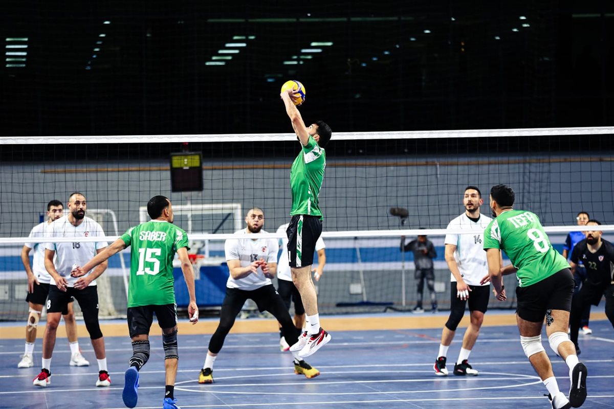 مباراة طائرة بتروجت والاتحاد السكندري (2)