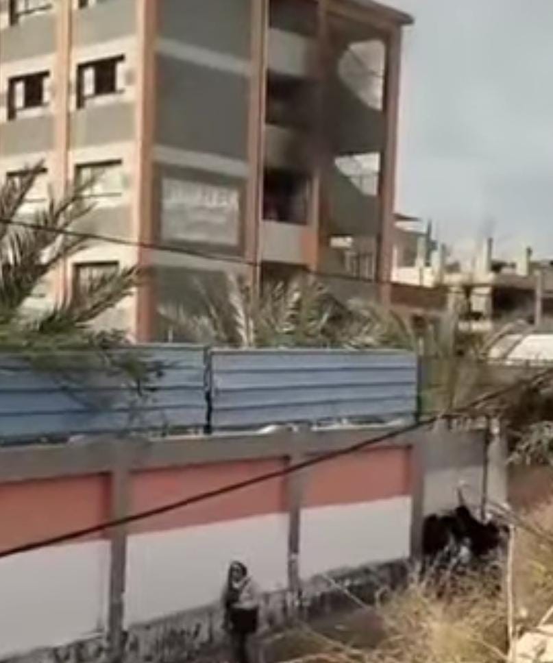 حريق مدرسة&nbsp;