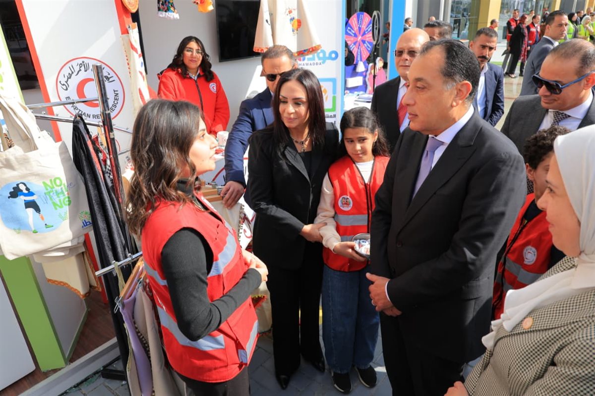 جانب من تفقد معرض الكتاب