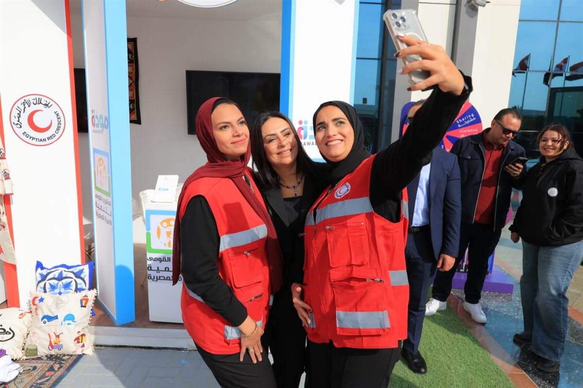 جانب من تفقد معرض الكتاب