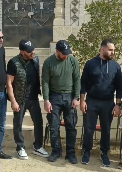 جنازة والدة نضال الشافعي