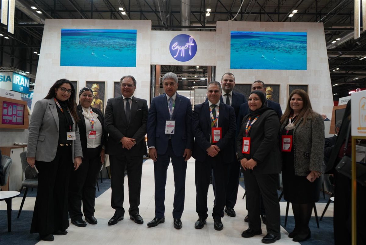 وزير السياحة يفتتح الجناح المصري &nbsp;في معرض FITUR 2026