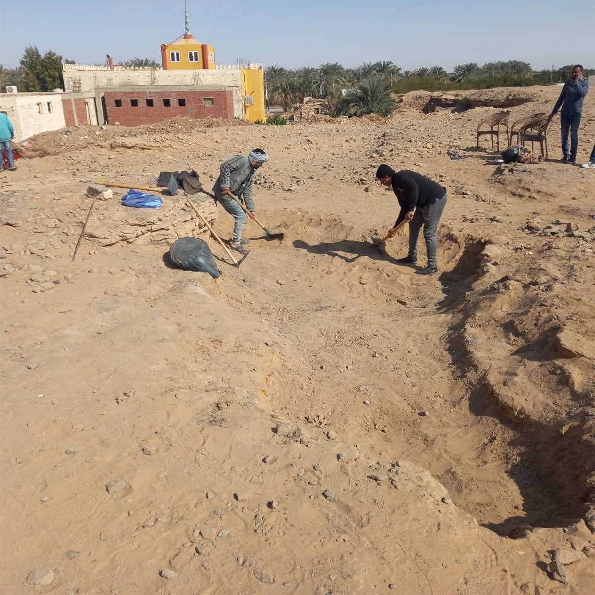 الحفائر الأثرية&nbsp;