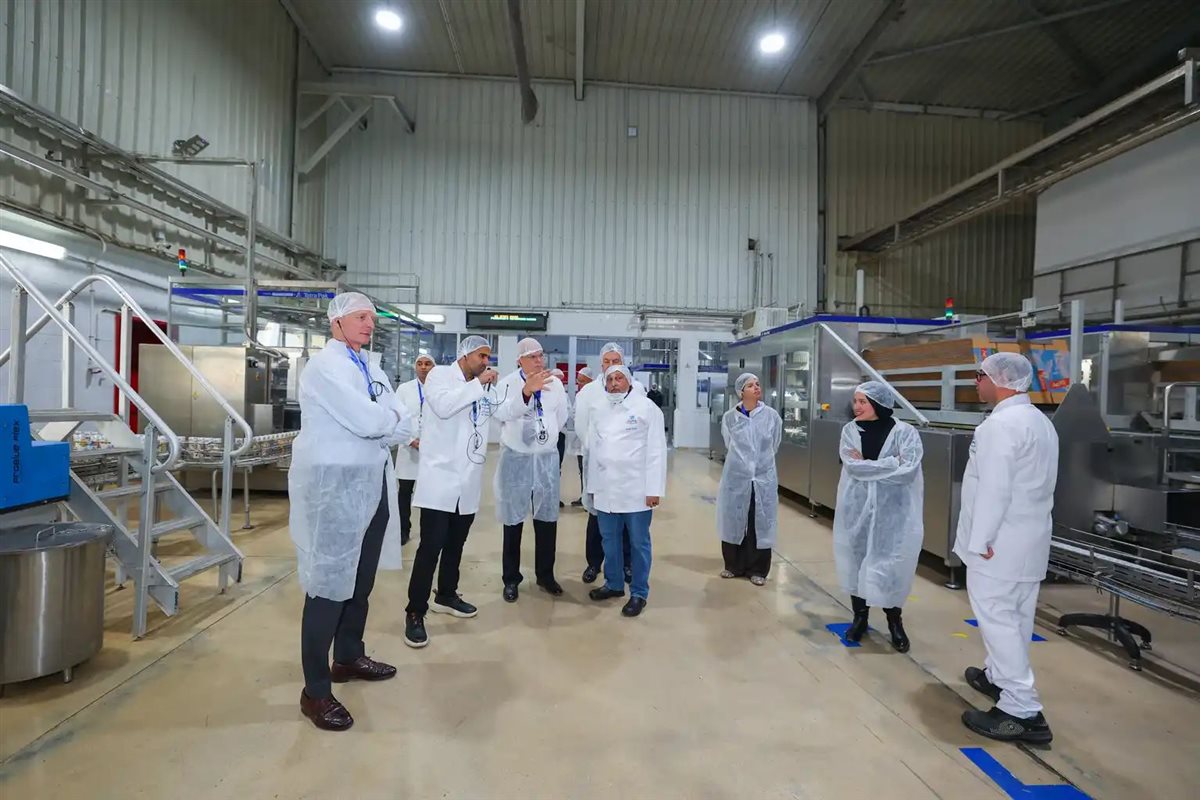 جانب من الزيارة