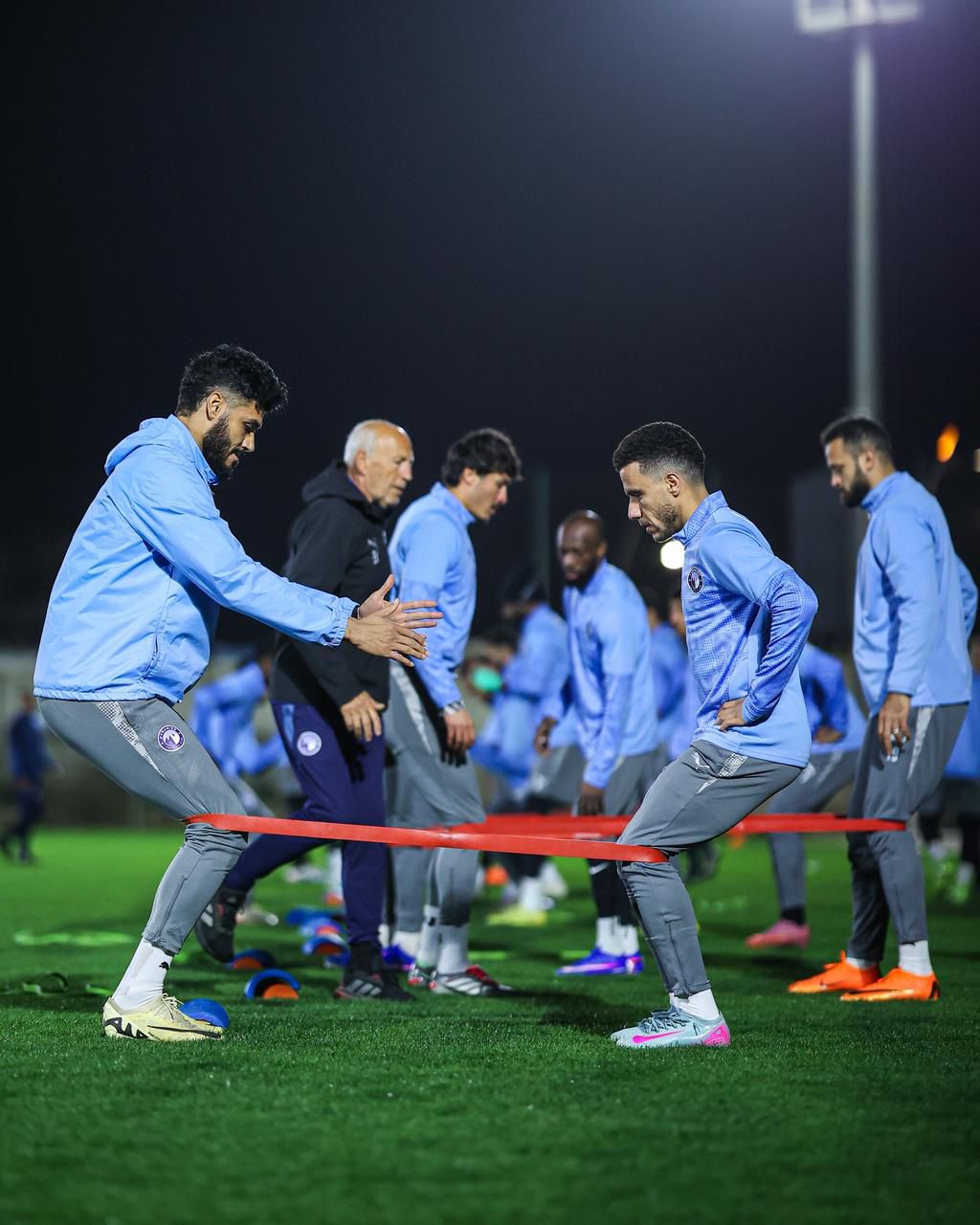 <strong>بيراميدز يبدأ تدريباته في المغرب </strong>