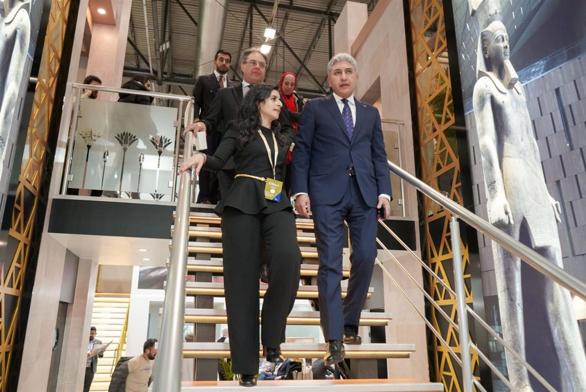 وزير السياحة يعقد لقاءً رسميًا مع أمين عام منظمة الأمم المتحدة للسياحة في مدريد&nbsp;