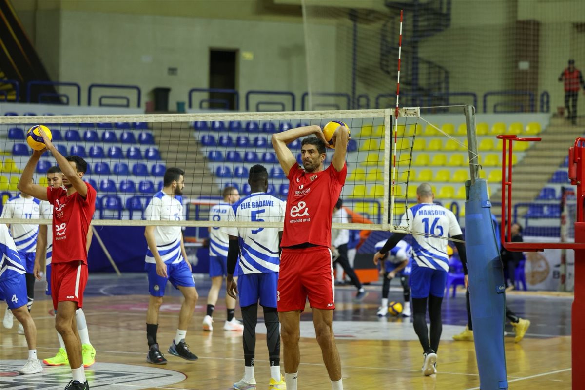 الأهلي وسموحة كرة طائرة