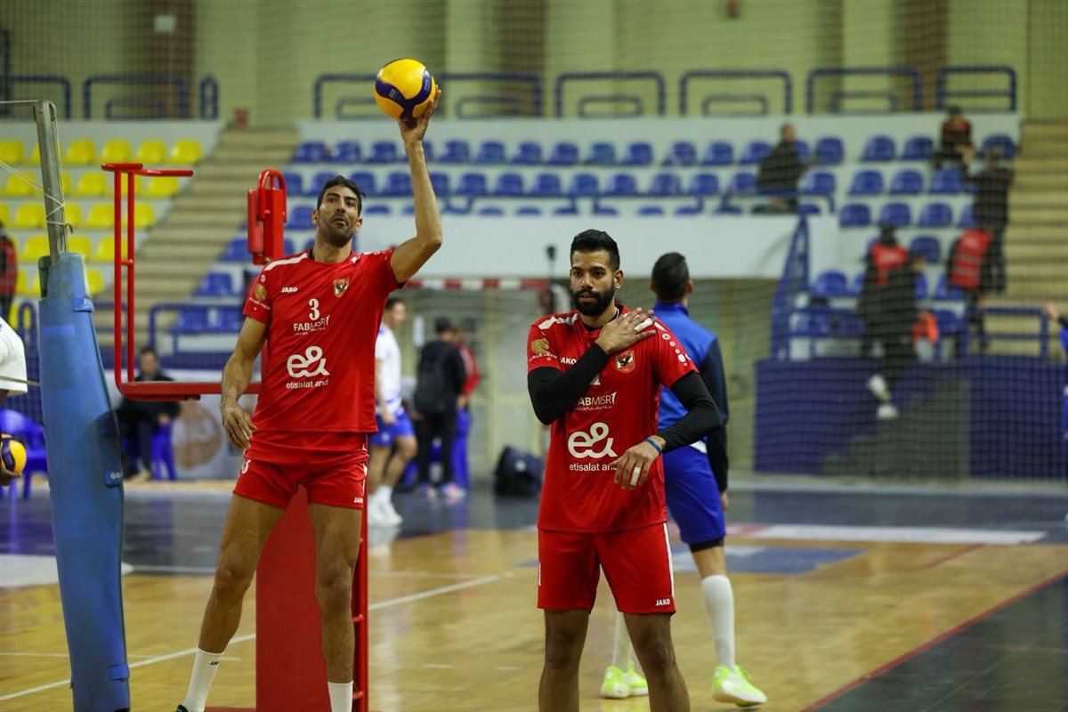 الأهلي وسموحة كرة طائرة