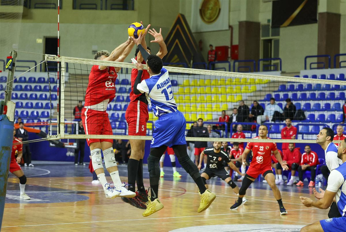 الأهلي وسموحة كرة طائرة