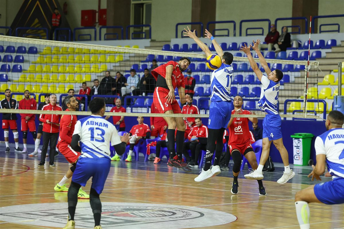 الأهلي وسموحة كرة طائرة