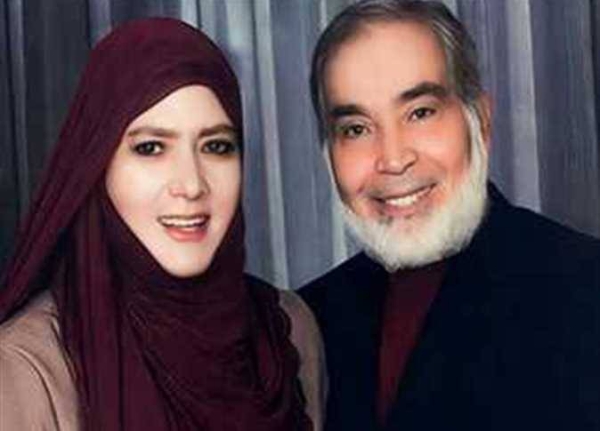 الفنان الراحل حسن يوسف والفنانة شمس البارودي