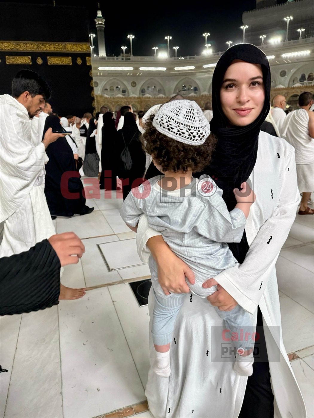 زوجة الفنان محمود حجازي