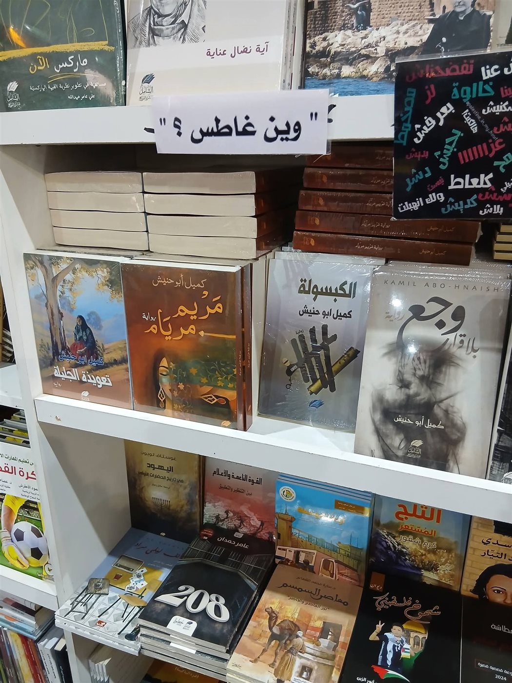 روايات الأديب الفلسطيني المحرر كميل أبو حنيش بمعرض القاهرة الدولي للكتاب