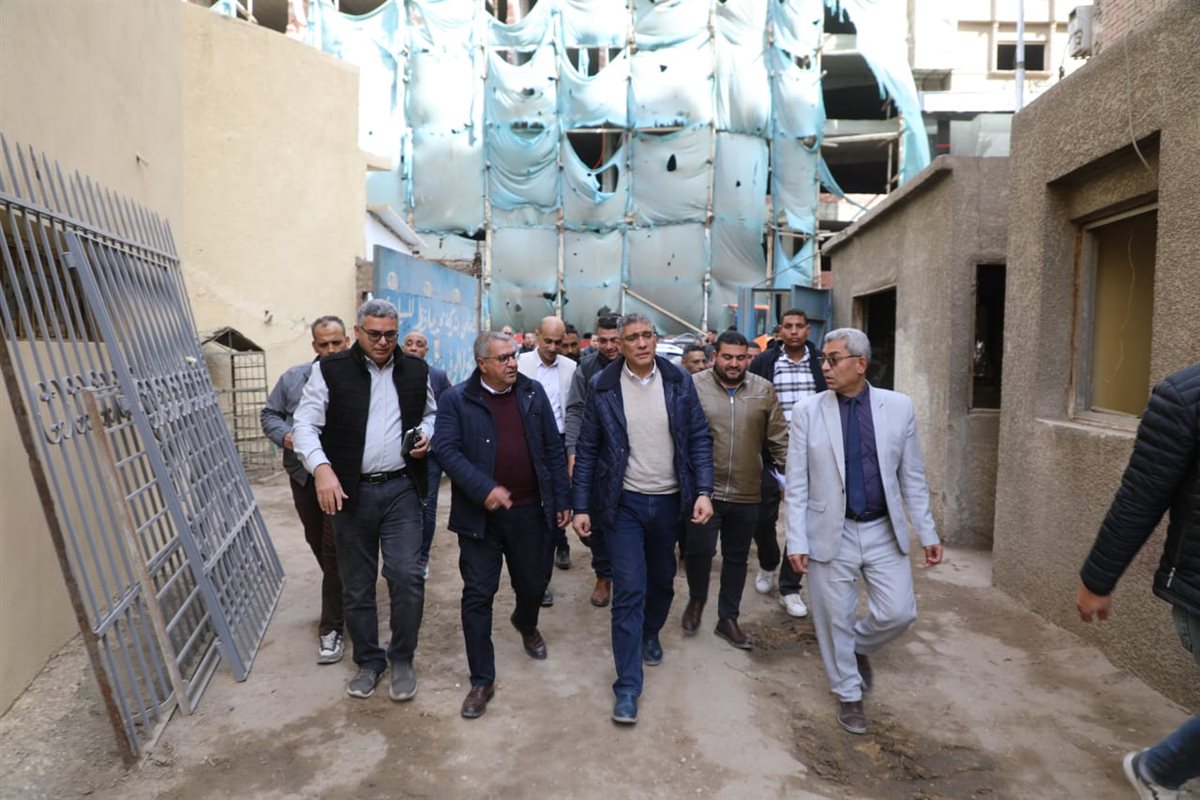 محافظ الجيزة يتفقد موقع معرض أهلًا رمضان بفيصل