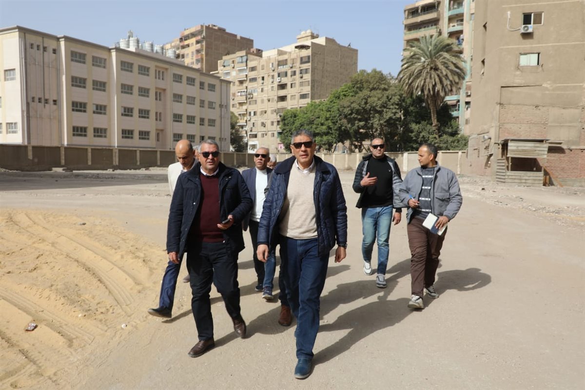 محافظ الجيزة يتفقد موقع معرض أهلًا رمضان بفيصل