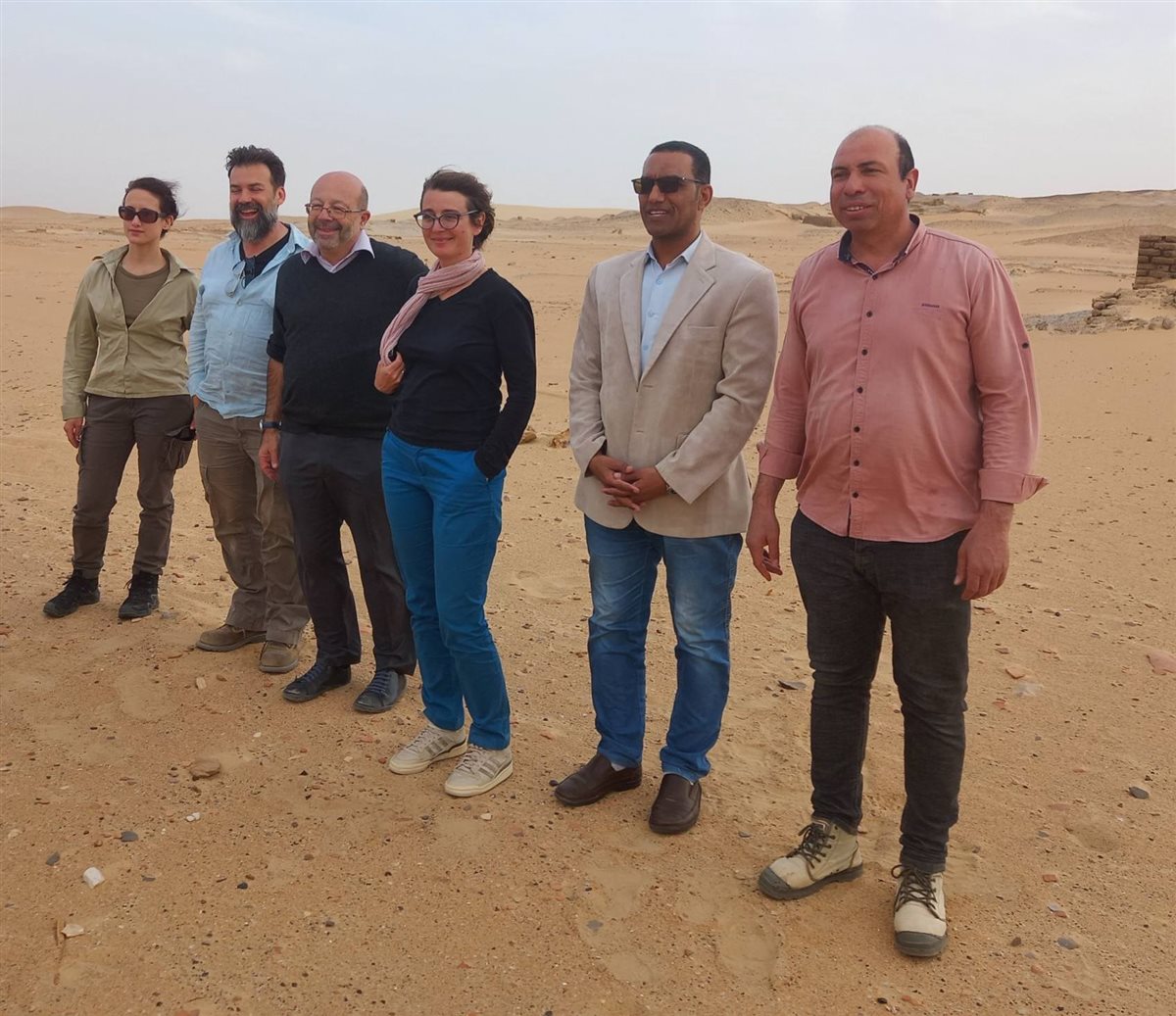 مدير المعهد الفرنسي للآثار الشرقية يزور مواقع حفائر البعثة الفرنسية&nbsp;