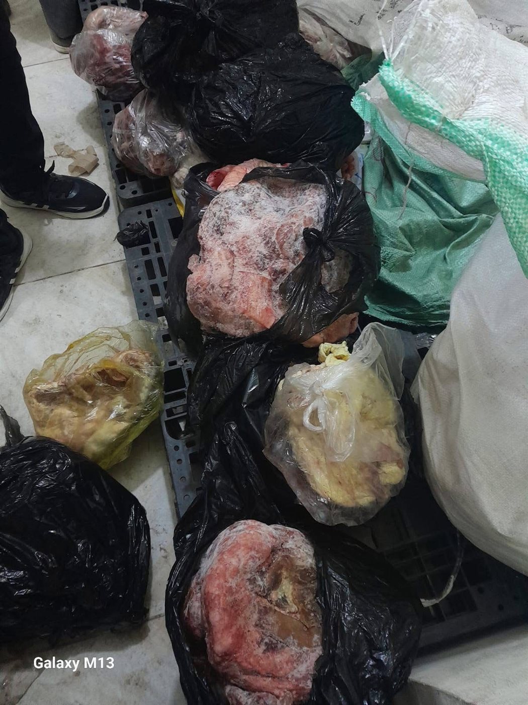 ضبط لحوم فاسدة بأحد ثلاجات الأقصر