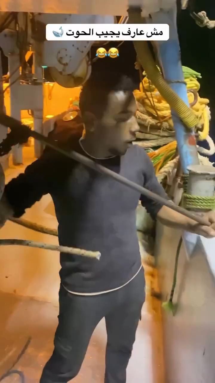 اصطياد القرش الحوتي بهلول بالبحر الأحمر 