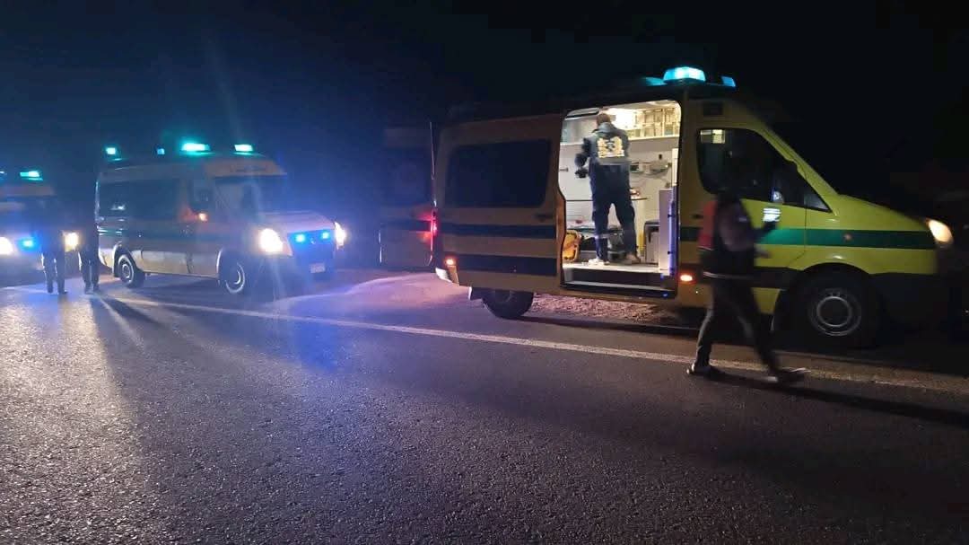 جانب من الحادث 