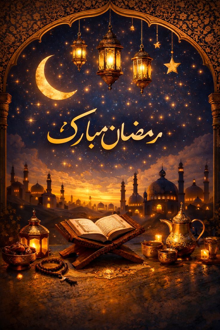 صور تهنئة شهر رمضان 2026 حديثة