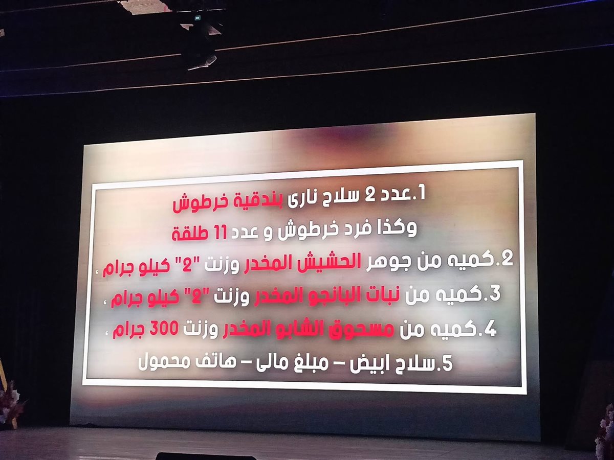 مجهود إدارة البحث الجنائي بالمديرية