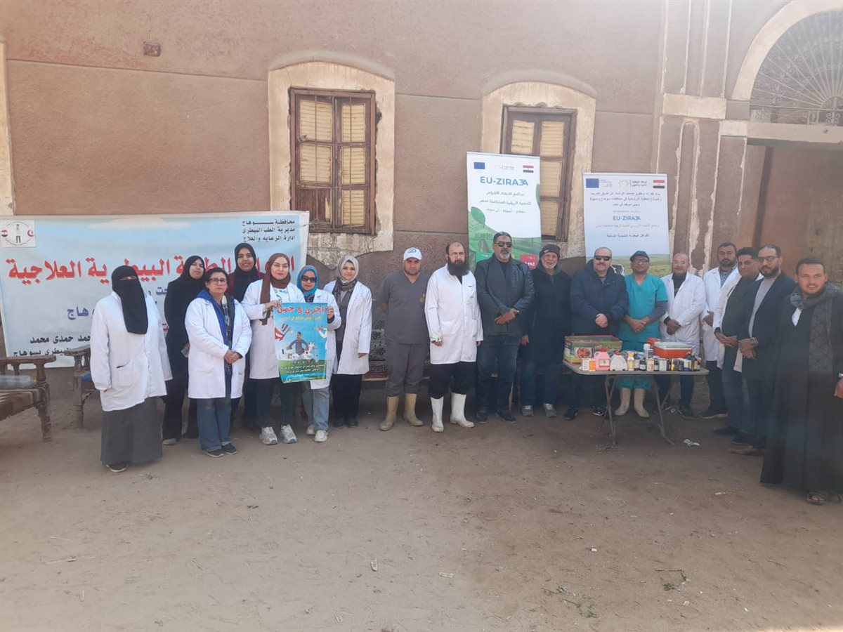 الزراعة تطلق قوافل بيطرية مجانية في قرى سوهاج