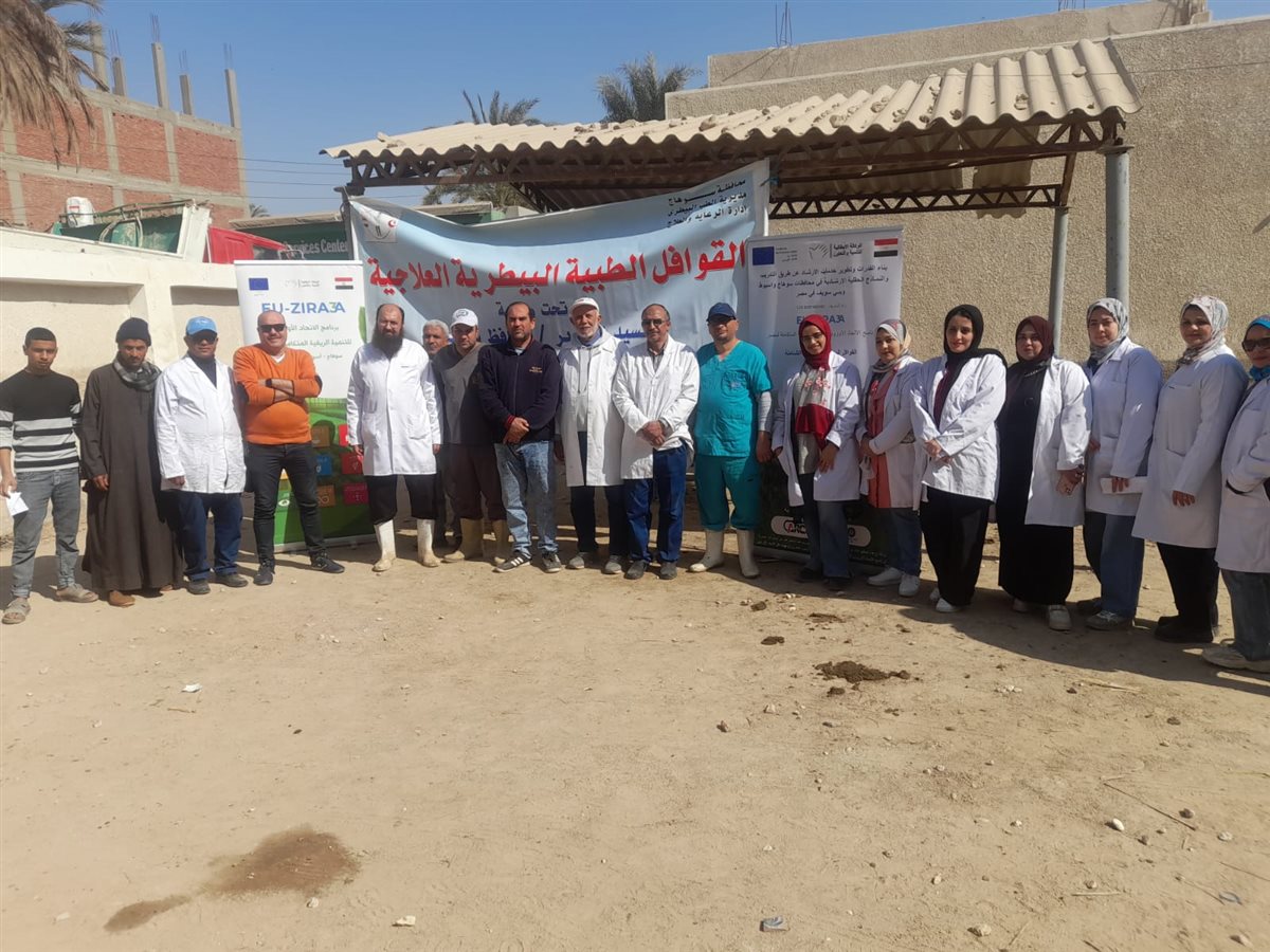 الزراعة تطلق قوافل بيطرية مجانية في قرى سوهاج