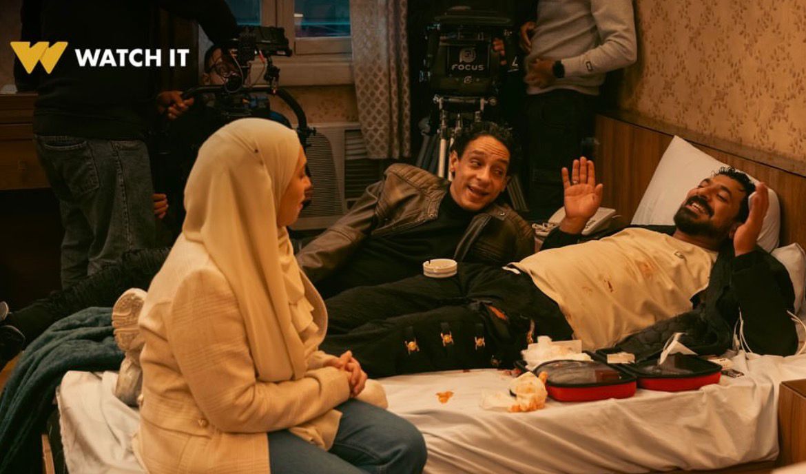 رمضان 2026.. الصدمة تسيطر على سلمى أبو ضيف في صور كواليس تصوير مسلسل عرض وطلب