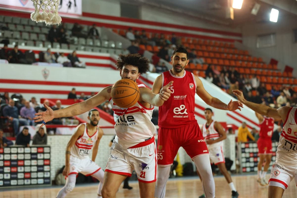 الأهلي يفوز على الزمالك بنتيجة 89 – 88 في دوري السوبر لكرة السلة