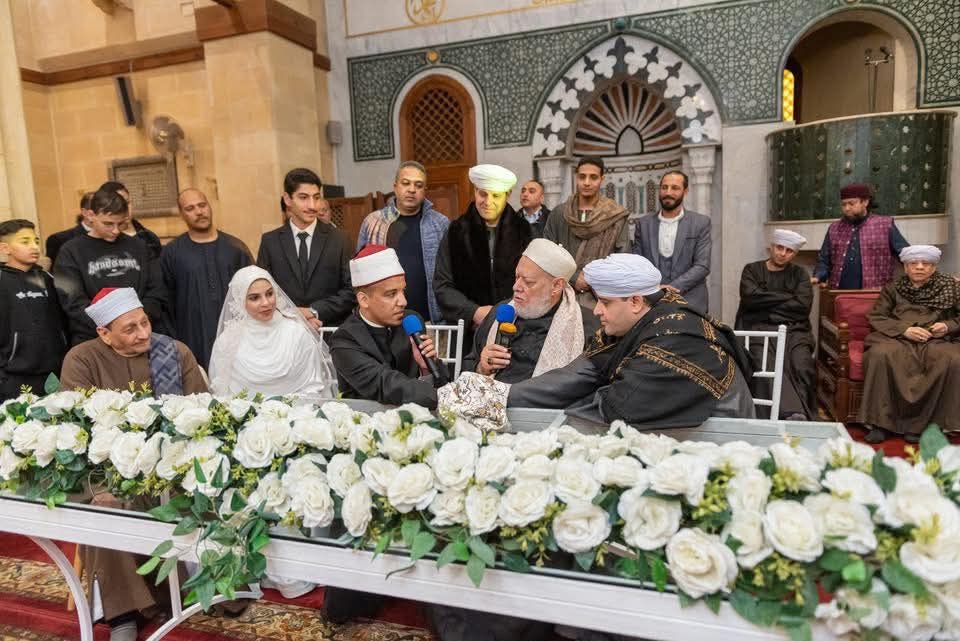 زفاف إبنة الشيخ ياسين على إبن الأقصر وإسنا&nbsp;