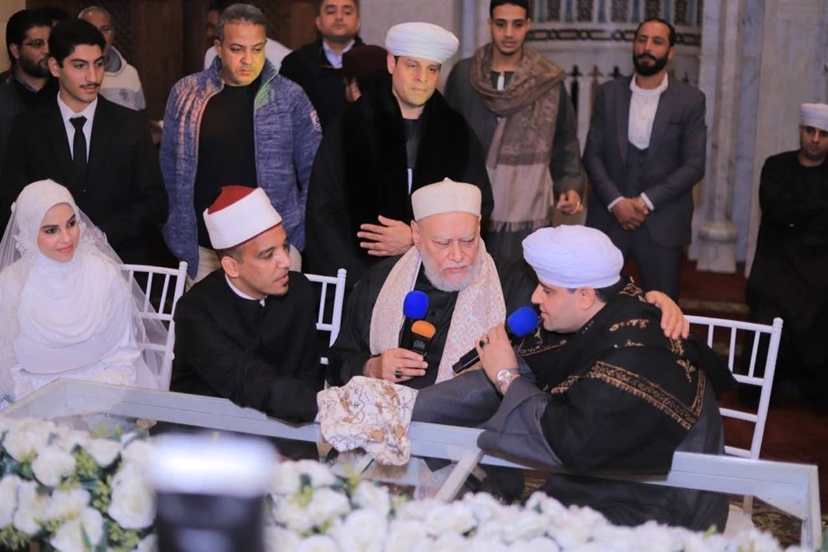 زفاف إبنة الشيخ ياسين على إبن الأقصر وإسنا&nbsp;