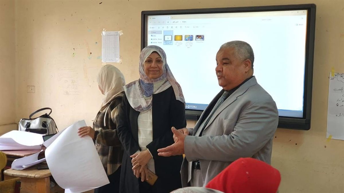 جولة وكيل وزارة التربية والتعليم&nbsp;