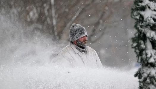 صور العاصفة الثلجية بأمريكا