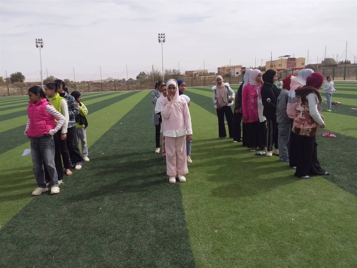 مهرجان رياضي لطلائع الوادي الجديد