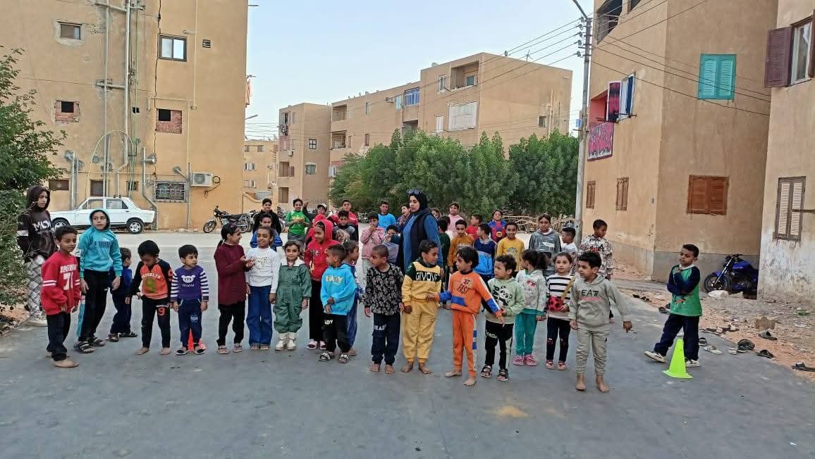 قوافل رياضية لصغار الوادى الجديد