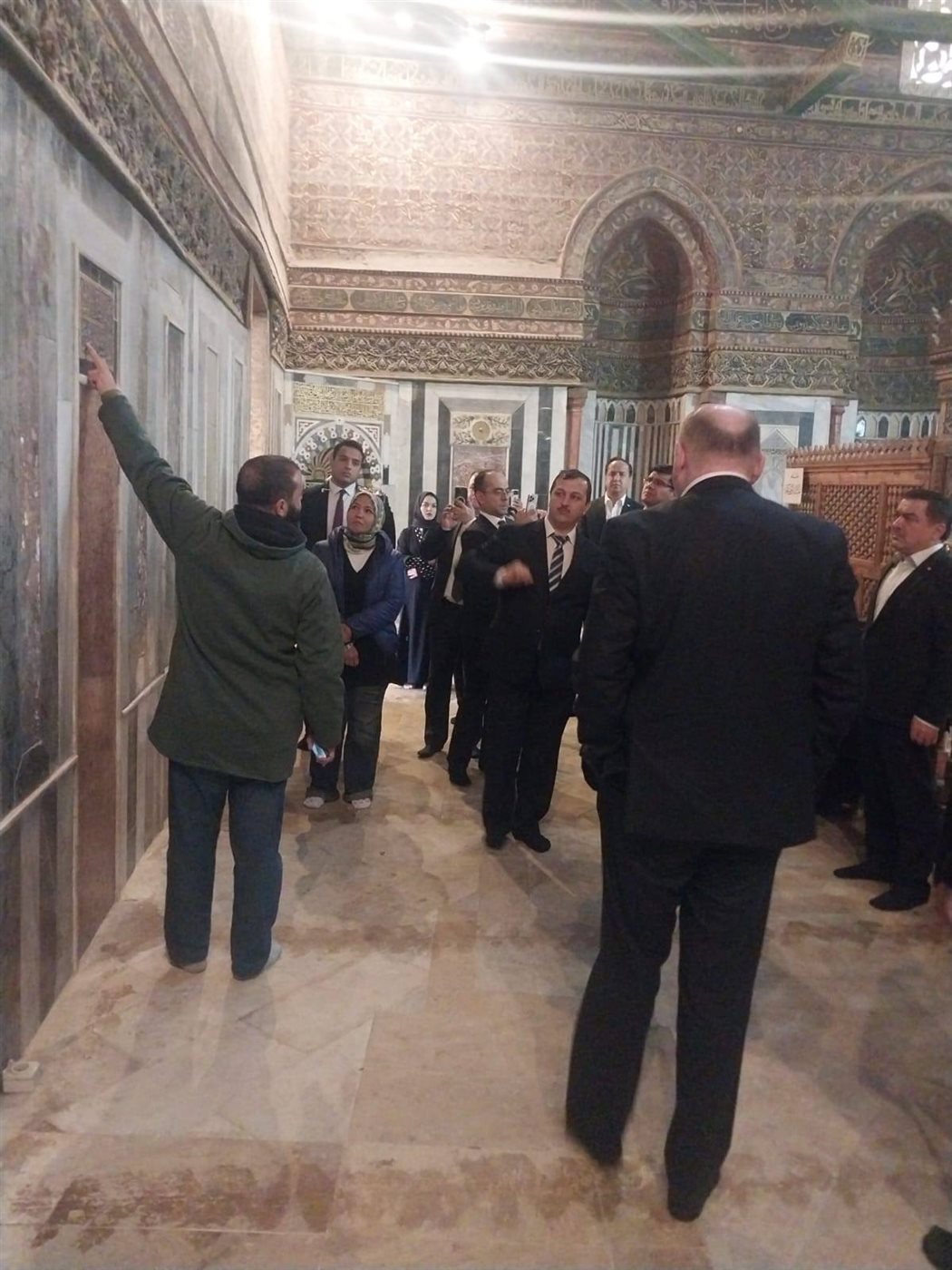 منطقة آثار الإمام الشافعي تستقبل نائب وزير خارجية طاجيكستان والوفد المرافق