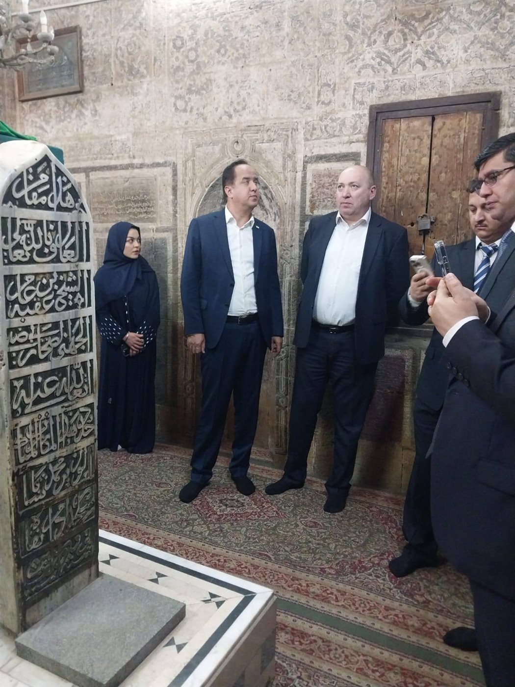 منطقة آثار الإمام الشافعي تستقبل نائب وزير خارجية طاجيكستان والوفد المرافق