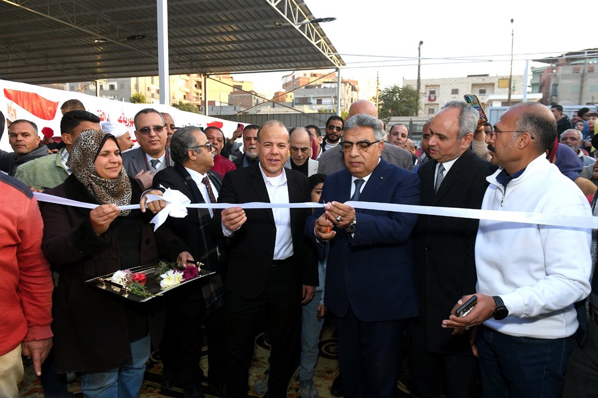 محافظ الدقهلية يفتتح السوق الحضاري بطلخا