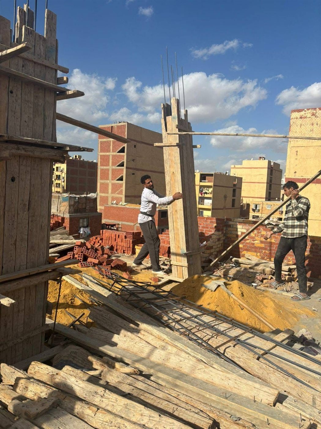 إزالة شدات خشبية