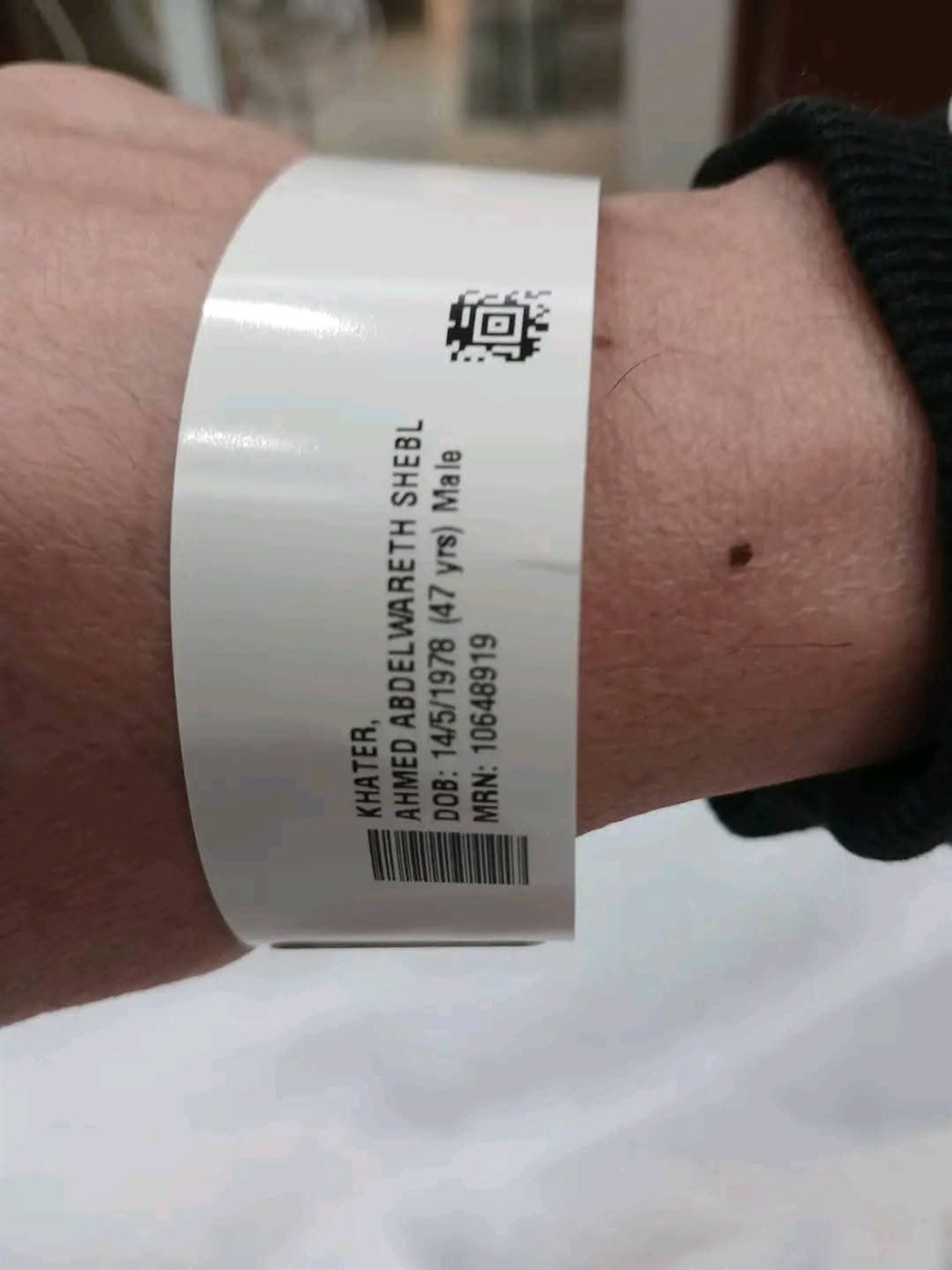 أحمد خاطر مريض تليف الرئة قبل دخول العمليات