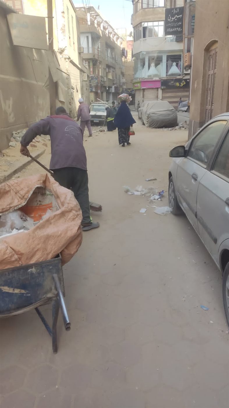 جانب من حملات النظافة 