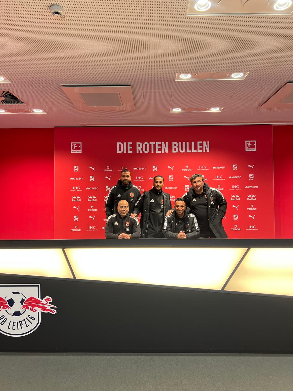 وفد الأهلي بنادي لايبزيج