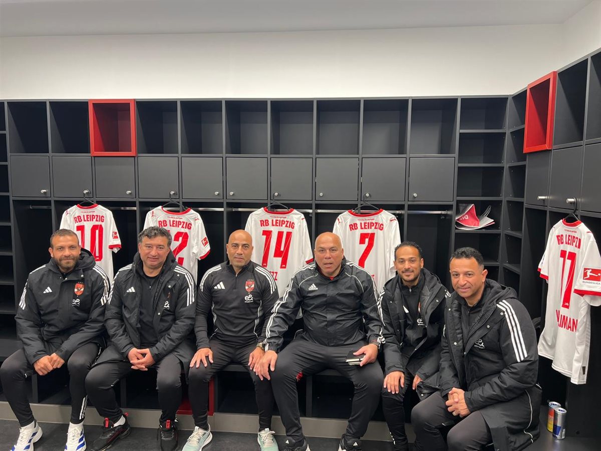 وفد الأهلي بنادي لايبزيج