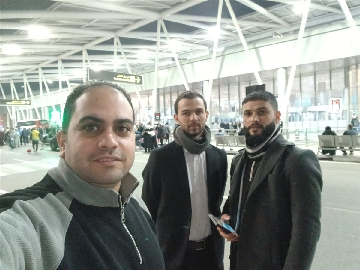 وصول متسابقين بورسعيد الدولية 