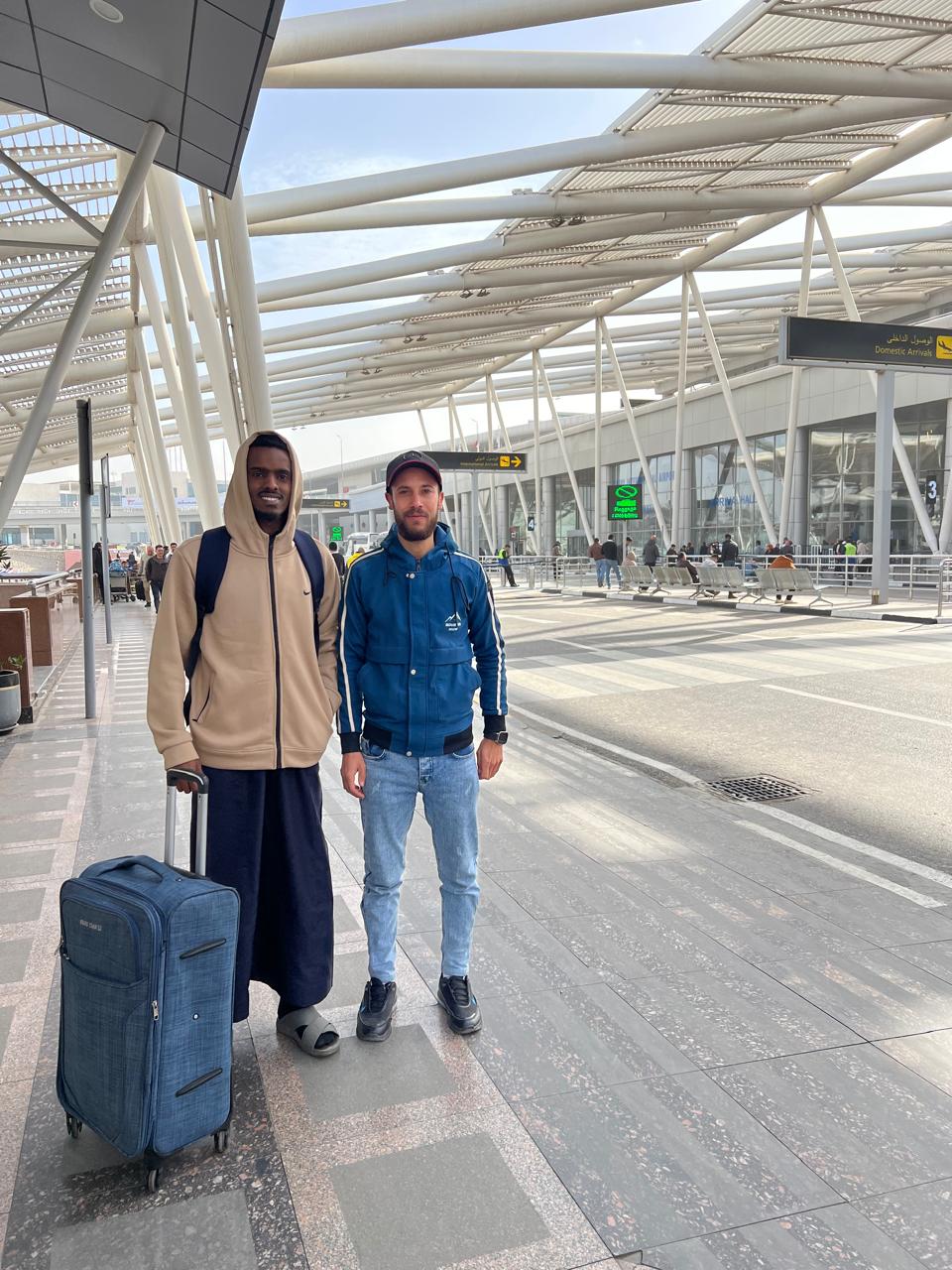 وصول متسابقين بورسعيد الدولية 