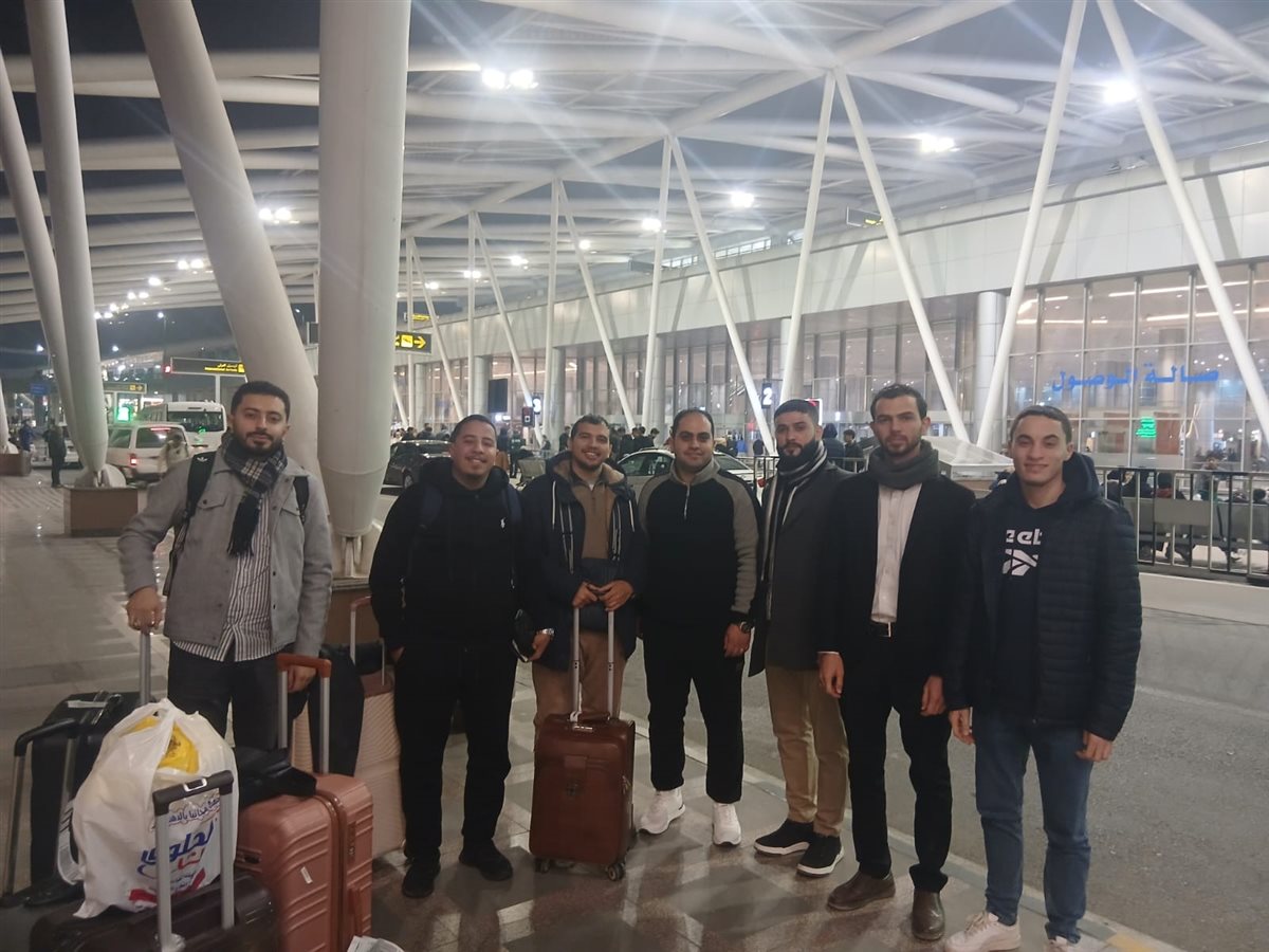 وصول متسابقين بورسعيد الدولية 