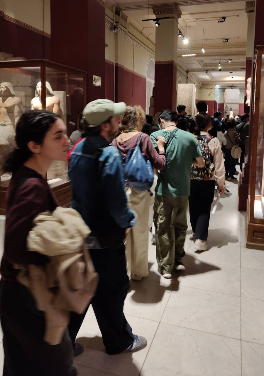 إقبال جماهيري على كنوز المتحف المصري بالتحرير