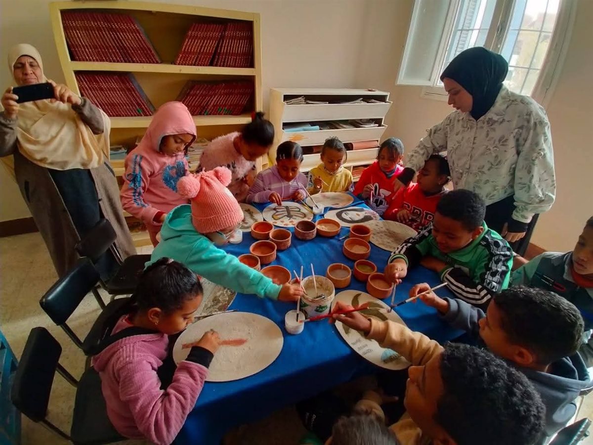 جانب من فعاليات اليوم السكانى بالوادى الجديد