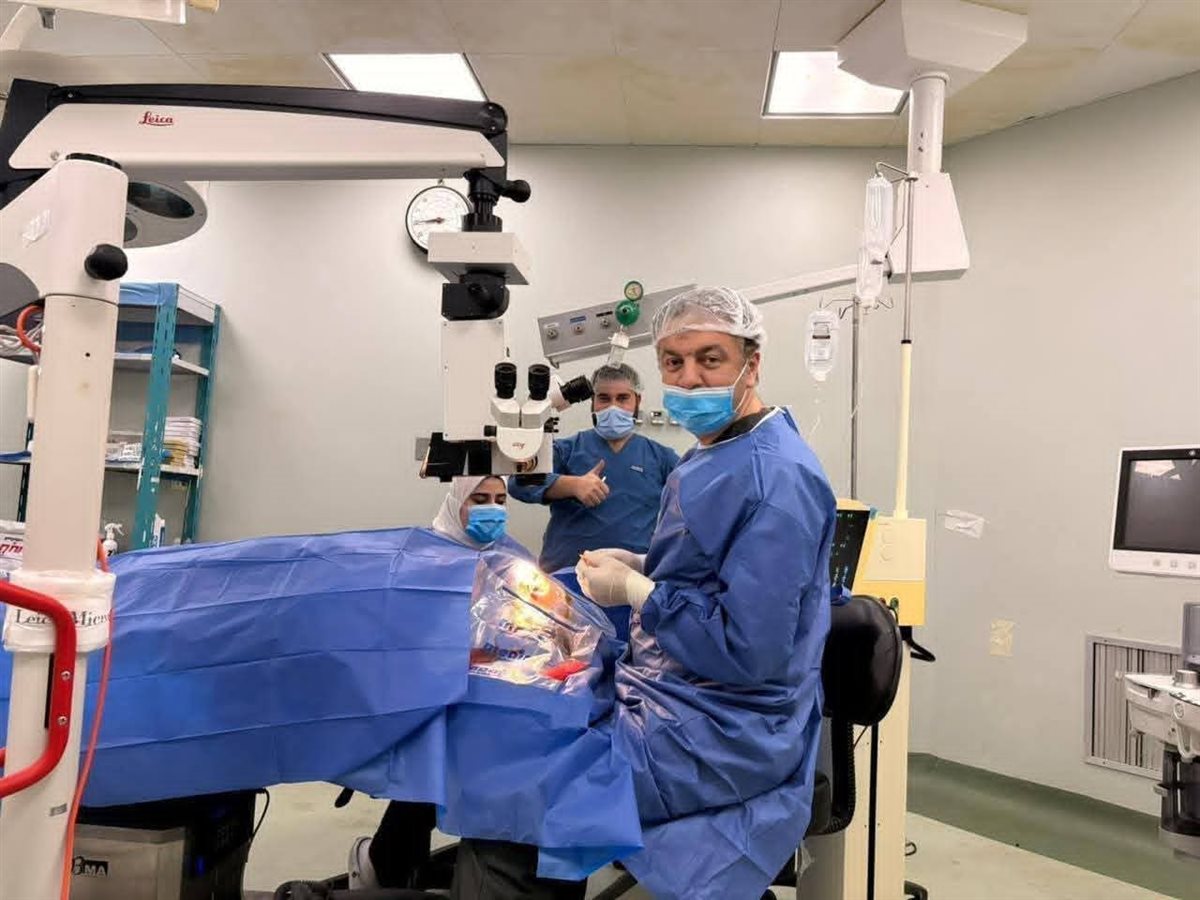 15 عملية مياه بيضاء وزراعة عدسات بمستشفى الغردقة العام 